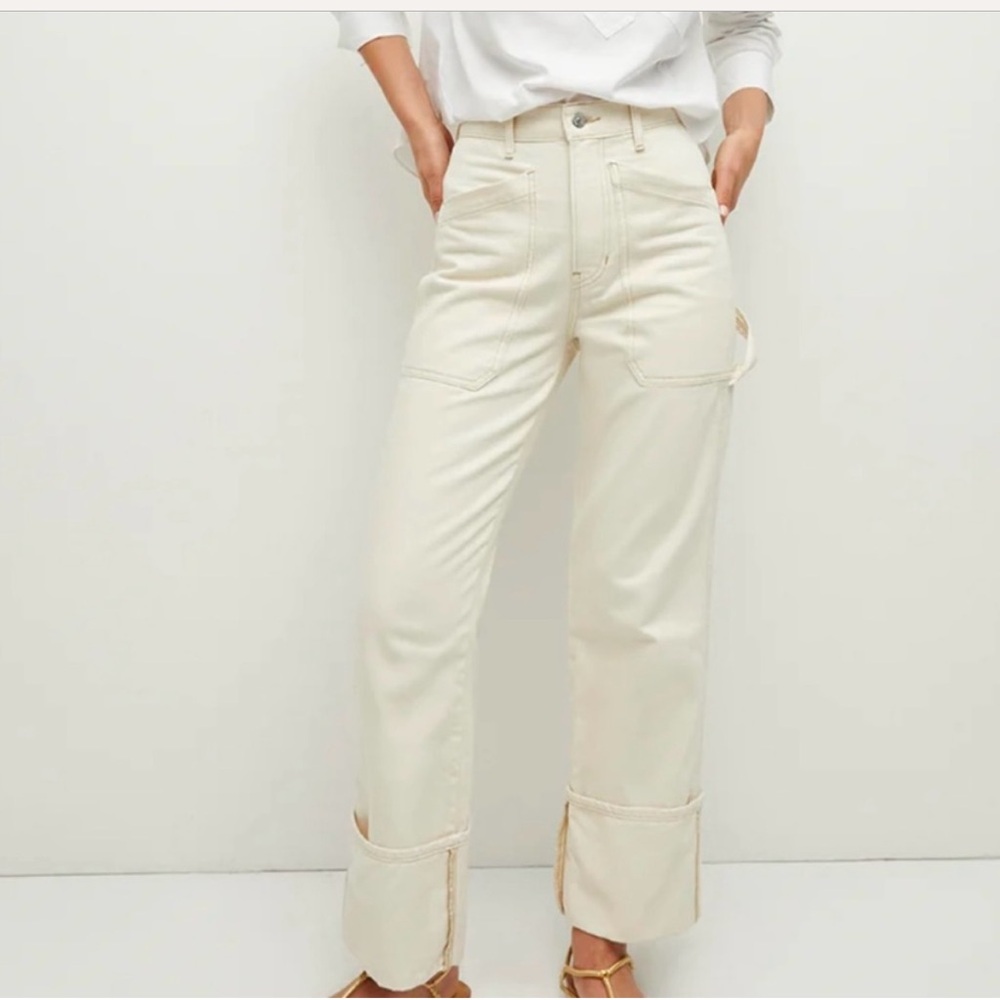 Veronica beard jeans painter cream 27
